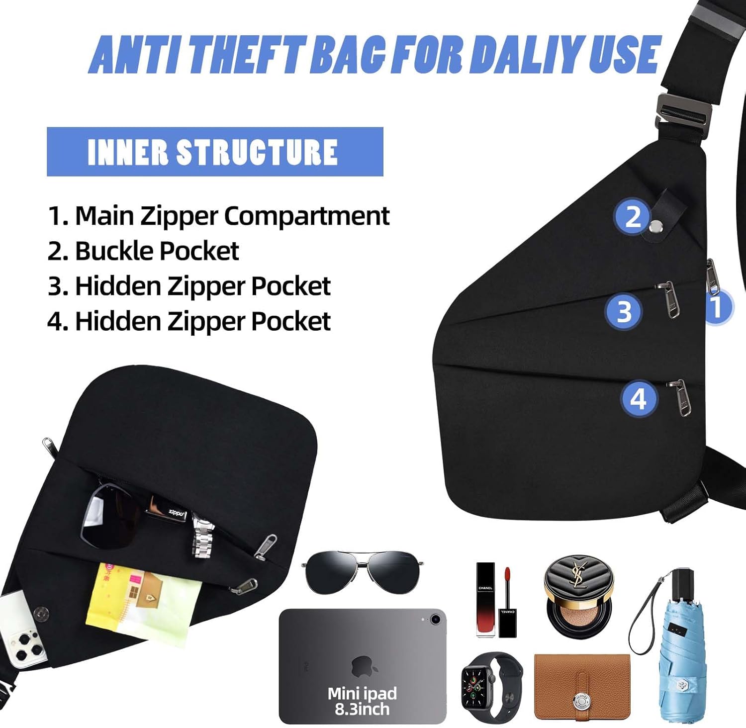 Anti-Theft Travel Bag